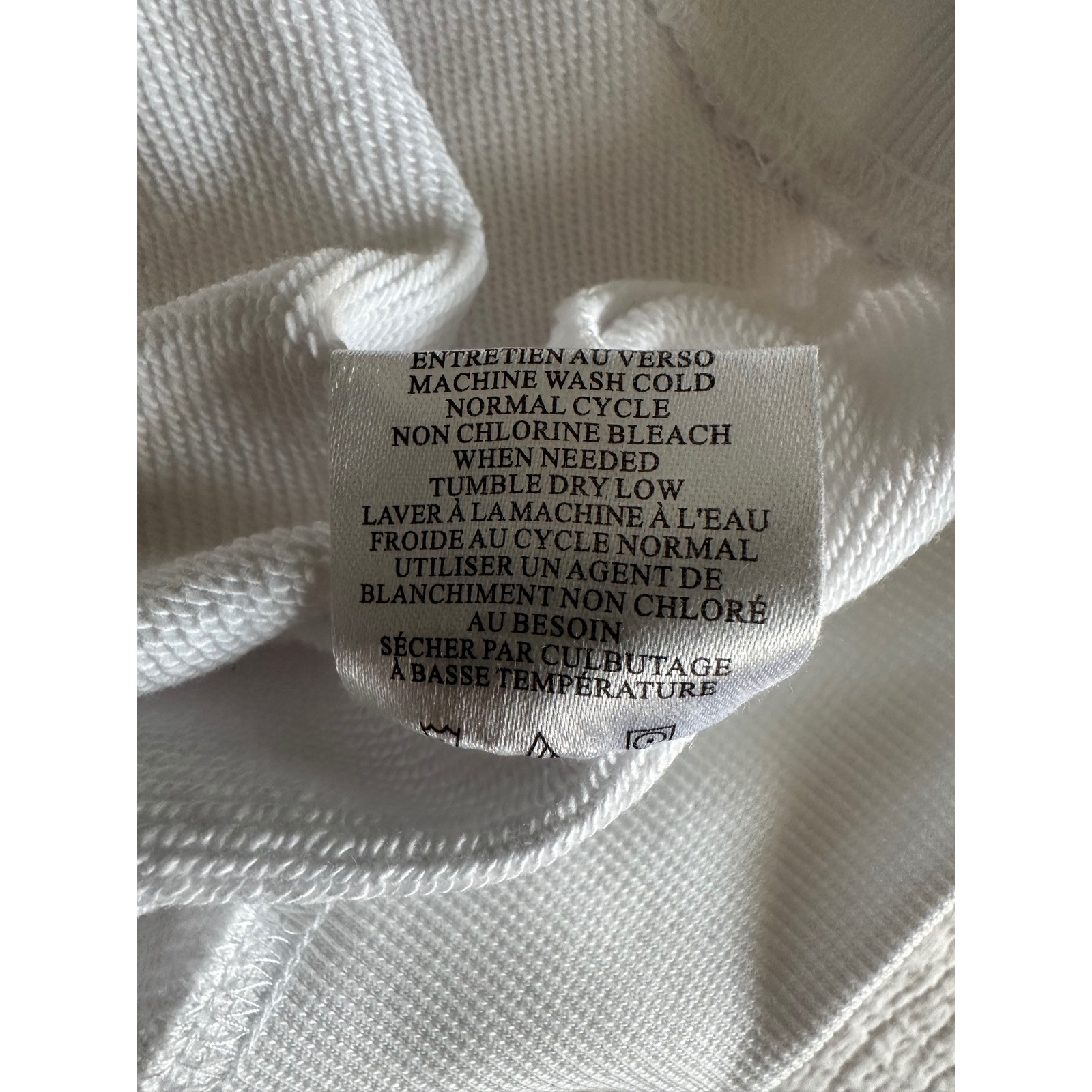 Unfortunate Portrait Nwt Haute Dogs Sweatshirt White Graphic Crewneck Xs — image 8 of 8